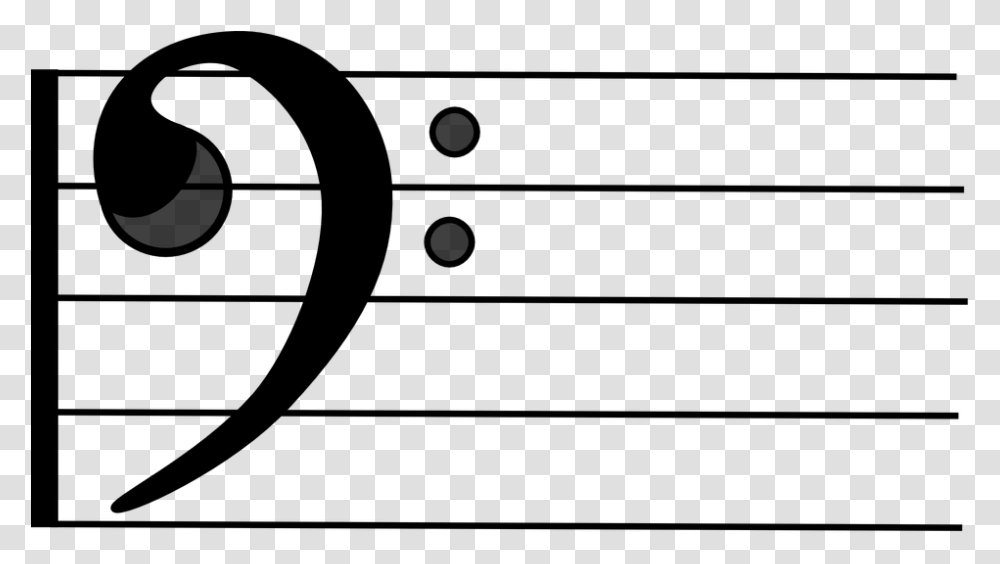 Bass Clef Musical Notes Symbols Notations Songs Bass Clef, Gray, World Of Warcraft Transparent Png
