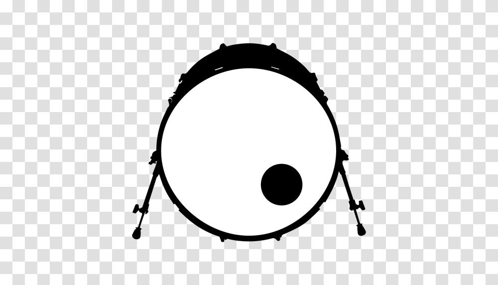 Bass Drum Musical Instrument Silhouette, Moon, Sphere, Ball Transparent Png