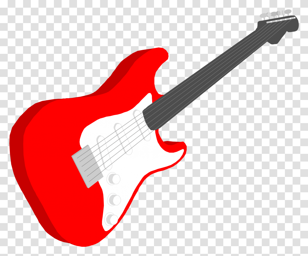 Bass Guitar Clipart Musical Instrument Electric Guitar Cartoon, Leisure Activities,  Transparent Png
