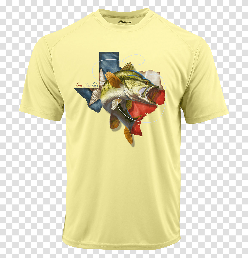 Bass In Texas Active Shirt, Clothing, Apparel, T-Shirt, Sleeve Transparent Png