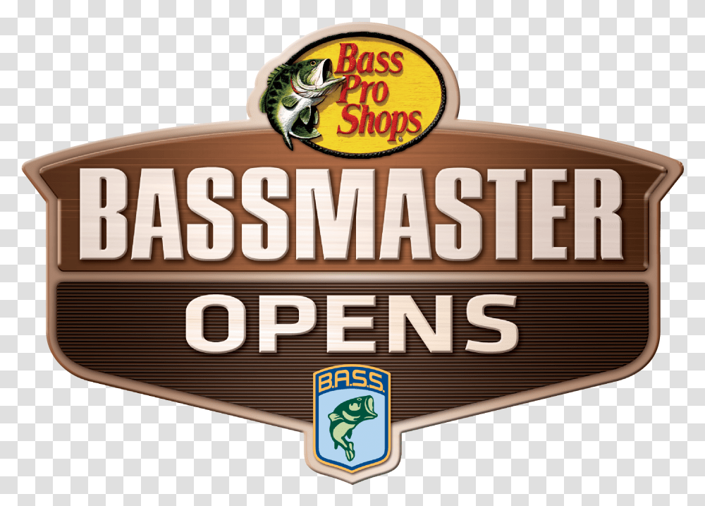 Bass Pro Shop Logo Bassmaster Opens Logo, Label, Food Transparent Png