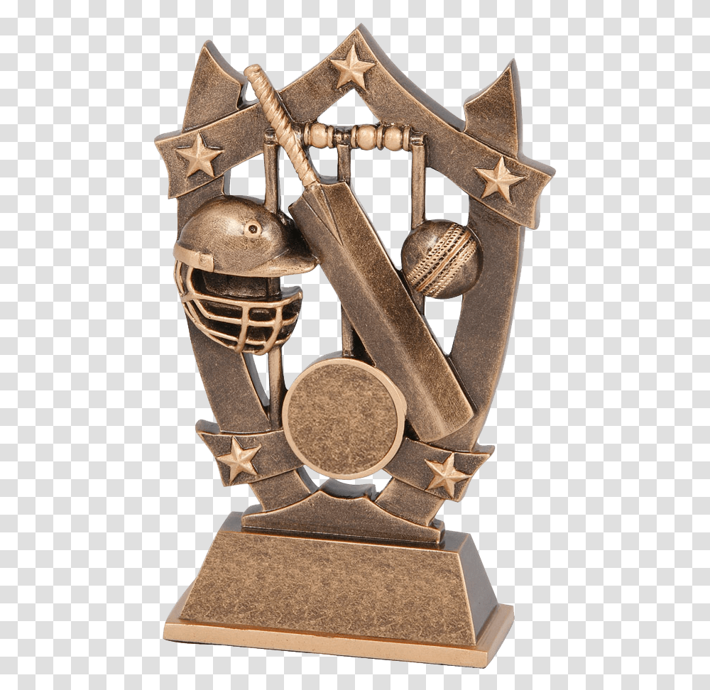 Bat Ball Amp Wicket Background Cricket Trophy, Cross, Bronze, Leisure Activities Transparent Png