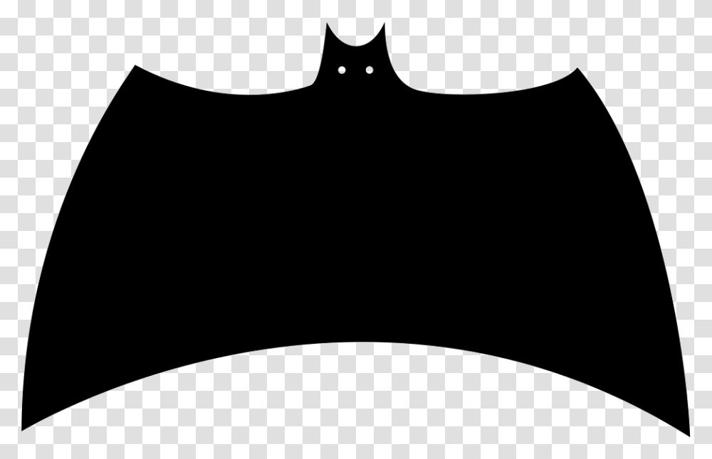 Bat Black Silhouette Variant With Extended Wings, Pillow, Cushion, Batman Logo Transparent Png