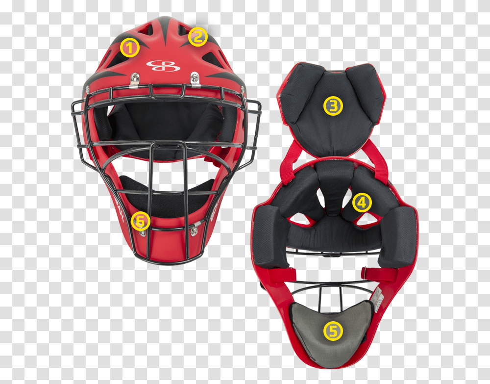 Bat Catcher Mask, Apparel, Helmet, Crash Helmet Transparent Png