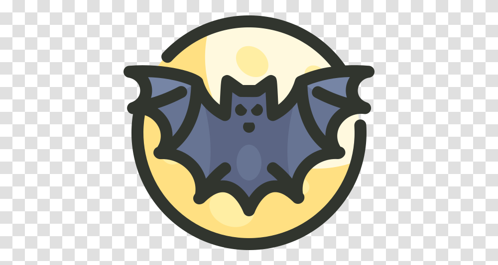 Bat Danger Halloween Horror Free Icon Of 01 Emblem, Batman Logo, Symbol, Painting, Art Transparent Png