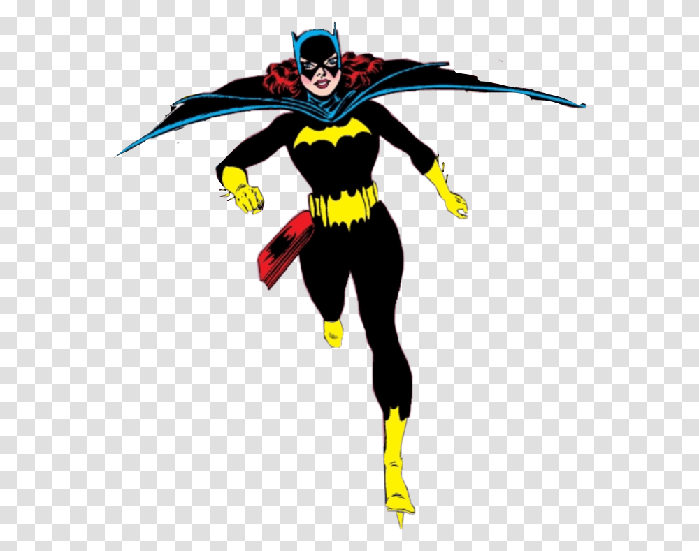 Bat Girl Women Woman Batgirl First Awesome Batman Comic Comic Batgirl, Person, Human, Light Transparent Png
