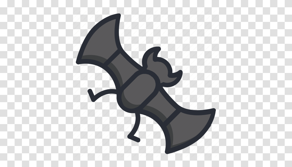 Bat Halloween Horror Vampire Icon Icon, Axe, Tool, Horn, Brass Section Transparent Png
