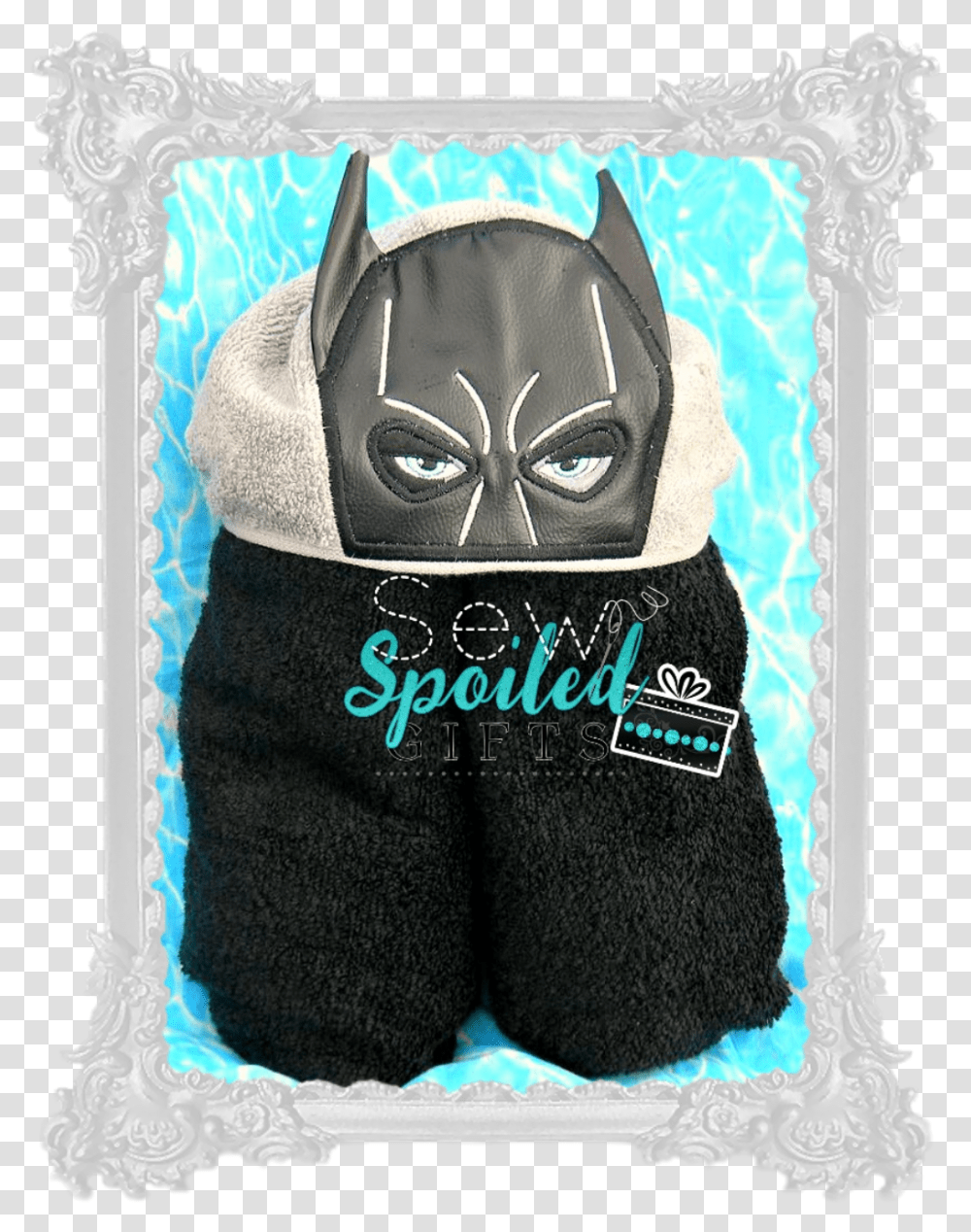 Bat Hero Hooded Towel Face Mask, Footwear, Pet, Animal Transparent Png