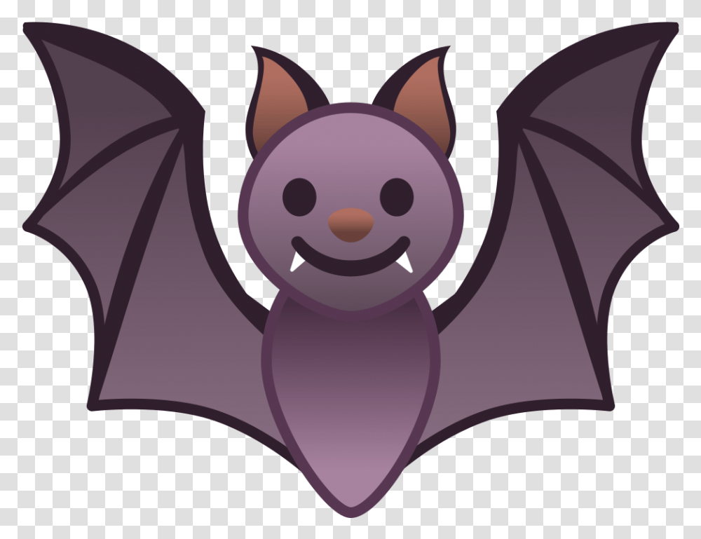 Bat Icon Noto Emoji Animals Nature Iconset Google Bat Emoji, Wildlife, Mammal Transparent Png