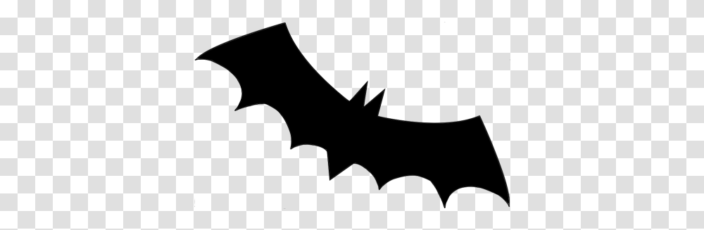 Bat Logo Vector Illustration Logo Bat Bat, Gray Transparent Png