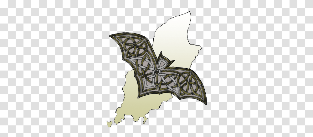 Bat News Manx Group Automotive Decal, Statue, Sculpture, Art, Dragon Transparent Png