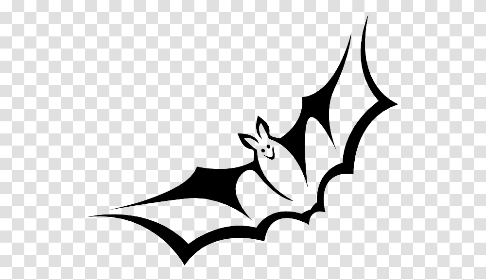 Bat Outline Silhouette Bird Animal Mammal Bat Clipart Black And White, Scissors, Blade, Weapon, Weaponry Transparent Png
