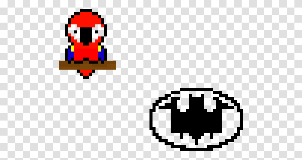 Bat Signal Pixel Art, Pac Man, Super Mario Transparent Png