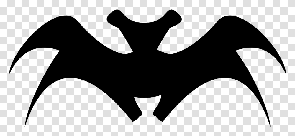 Bat Silhouette, Logo, Trademark, Stencil Transparent Png