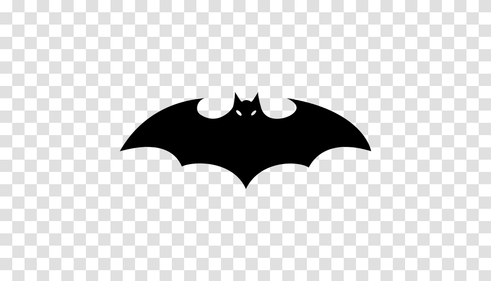 Bat Silhouette With Extended Wings Icon, Gray, World Of Warcraft Transparent Png