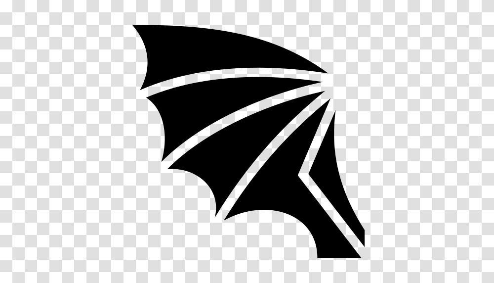 Bat Wing Icon Free Of Game Icons, Gray, World Of Warcraft Transparent Png