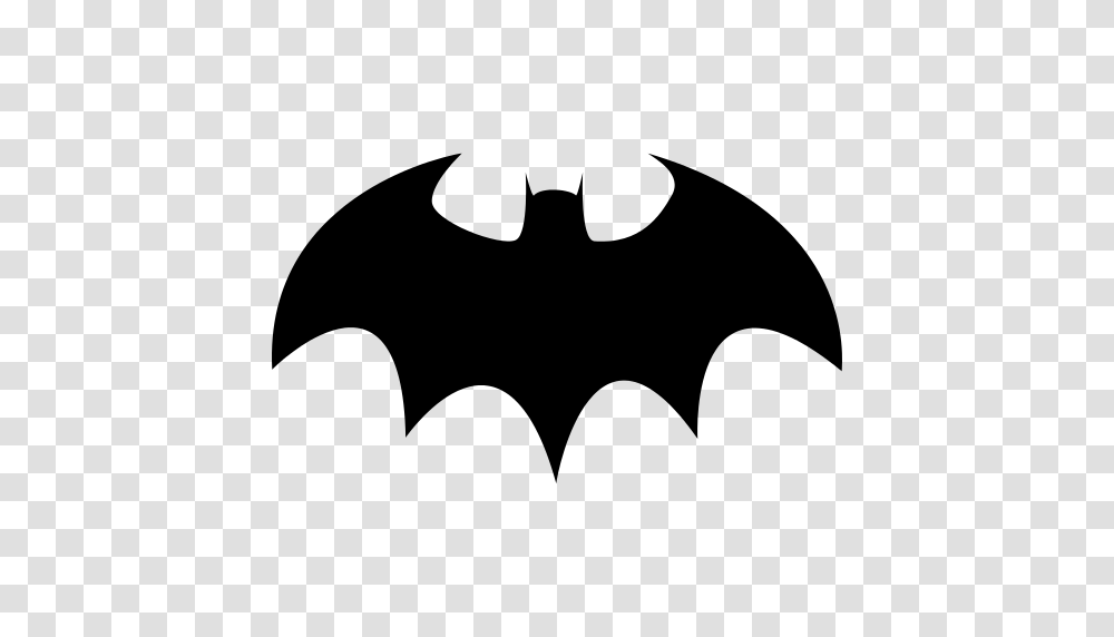 Bat With Sharp Wings Silhouette Icon, Gray, World Of Warcraft Transparent Png