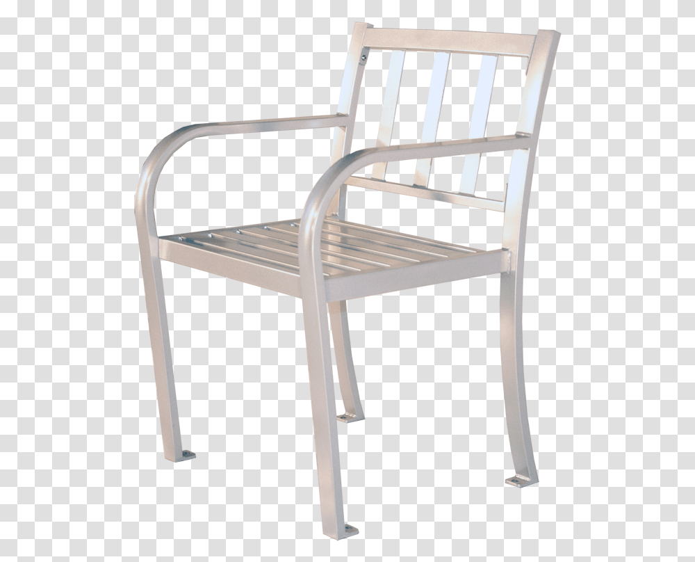 Bateman Single Seat Park Bench Chair, Furniture, Armchair, Crib Transparent Png
