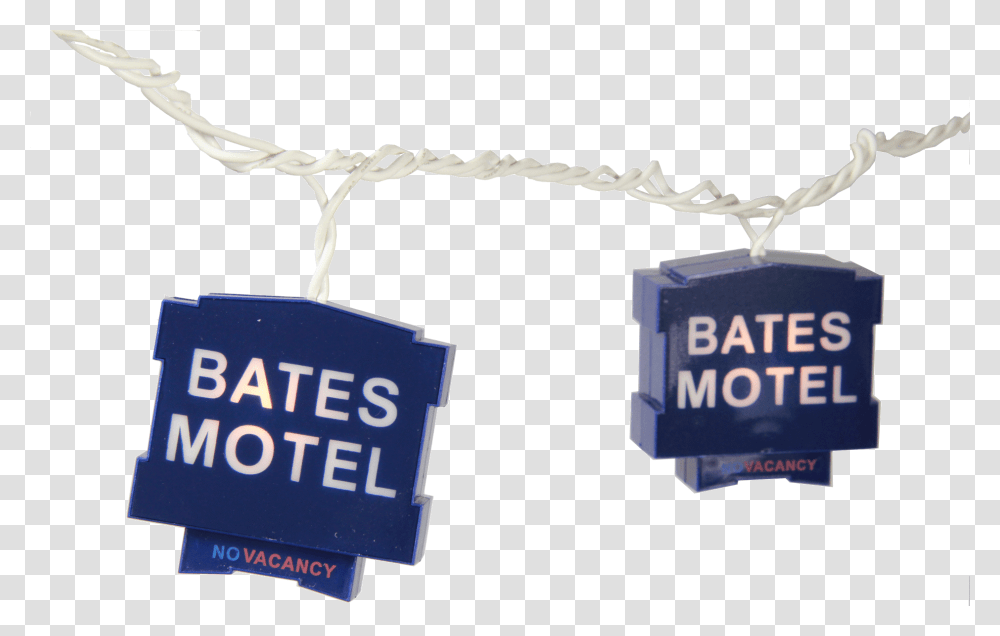 Bates Motel String Lights Necklace, Sign, Alphabet Transparent Png