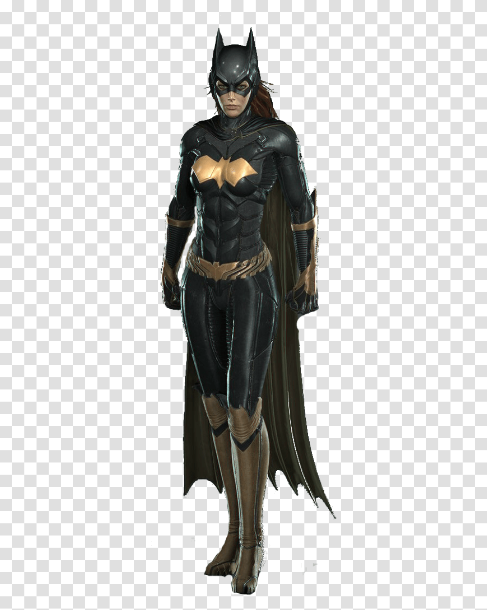 Batgirl Arkham Knight, Helmet, Person, Costume Transparent Png