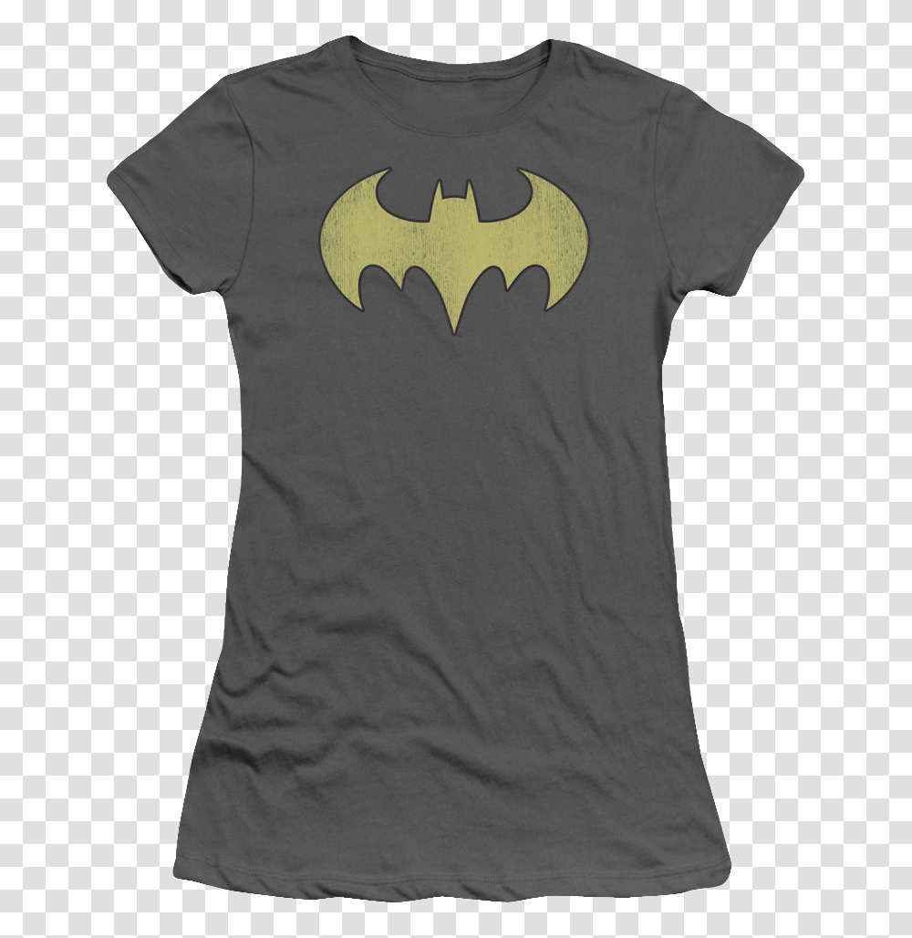 Batgirl Distressed Logo Shirt Batgirl, Apparel, Batman Logo Transparent Png