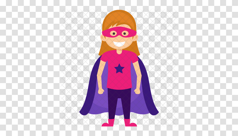 Batgirl Icon Cartoon, Clothing, Person, Shoe, Graphics Transparent Png