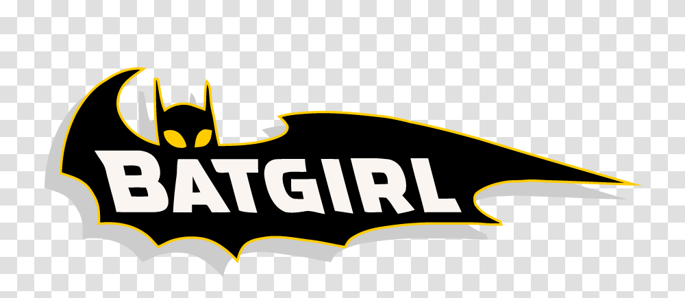 Batgirl Logo, Label, Trademark Transparent Png