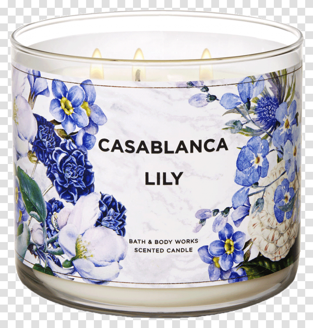 Bath And Body Works Casablanca Lily, Birthday Cake, Dessert, Food, Porcelain Transparent Png
