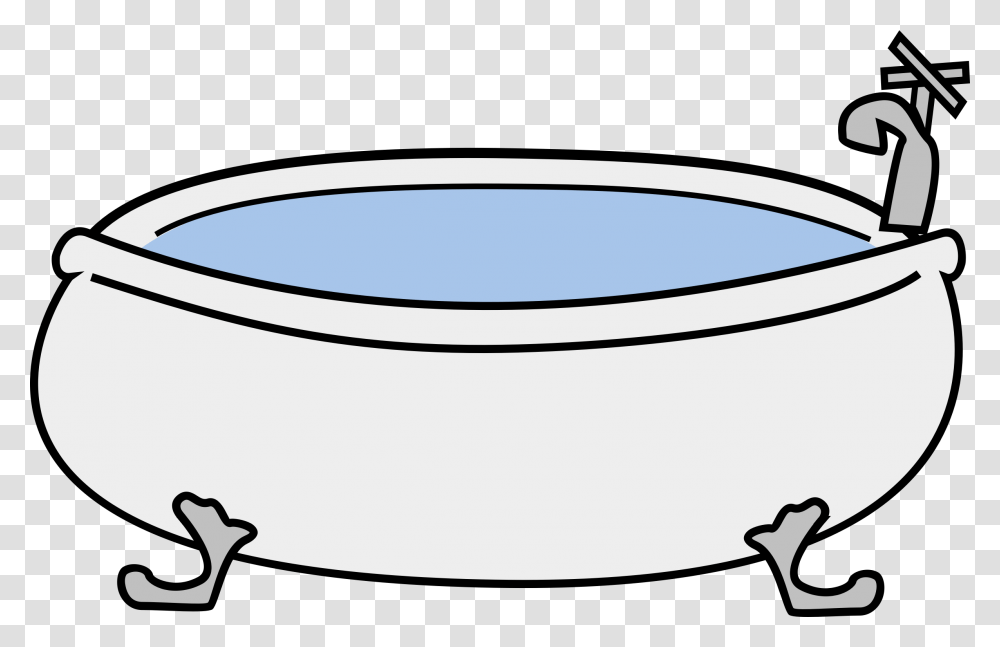 Bath Clip Art Free, Bowl, Bathtub, Pot, Soup Bowl Transparent Png