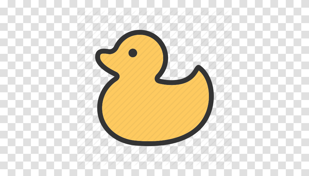 Bath Duck Plastic Rubber Toy Toys Yellow Icon, Bird, Animal, Axe, Tool Transparent Png