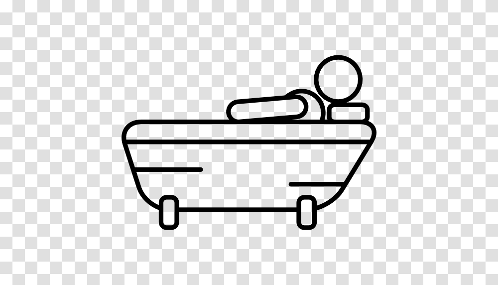 Bath Icon, Tub, Vehicle, Transportation, Bathtub Transparent Png