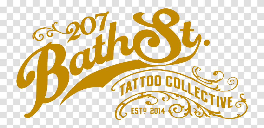 Bath Street Tattoo Collective Bath St Collective Tattoo, Logo, Alphabet Transparent Png
