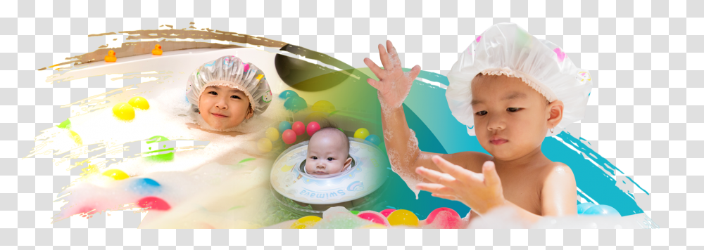 Bathing, Person, Human, Face, Baby Transparent Png