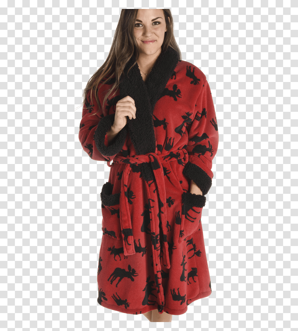 Bathrobe, Apparel, Fashion, Person Transparent Png