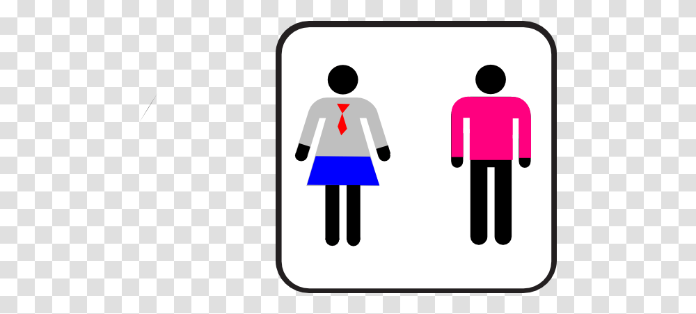 Bathroom Clipart Male Female, Sign, Bus Stop Transparent Png