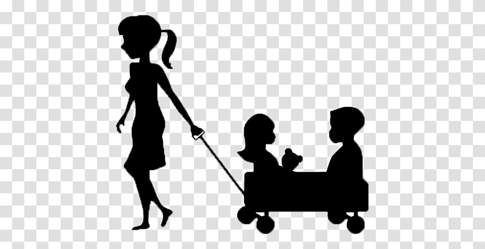 Bathroom Clipart Nanny, Person, People, Silhouette, Family Transparent Png