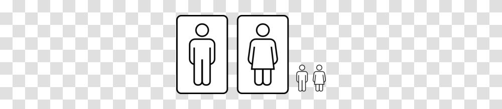 Bathroom Icons Clip Art, Sign, Road Sign Transparent Png