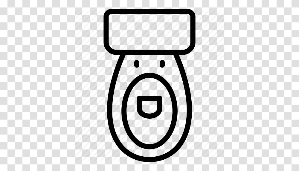 Bathroom Objects Outline Plan Toilet Wc Icon, Label, Shooting Range Transparent Png