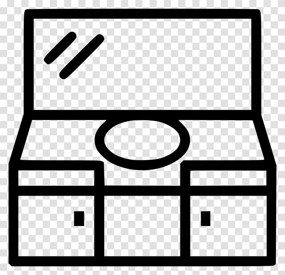 Bathroom Sink Mirror Furniture Icon Free Download, Label, Scale, Cooktop Transparent Png