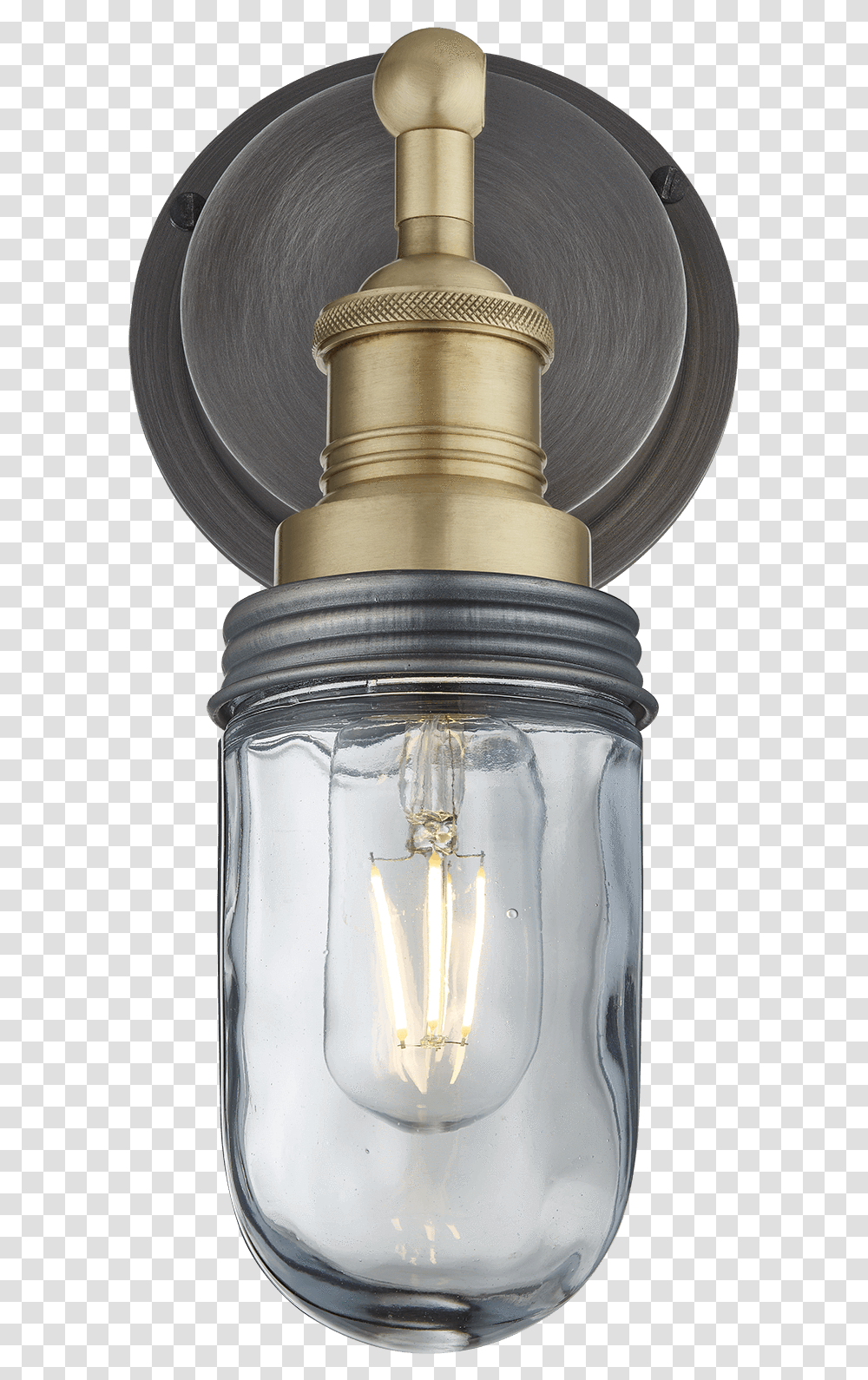 Bathroom Wall Lights, Lightbulb, Lamp, Jar Transparent Png