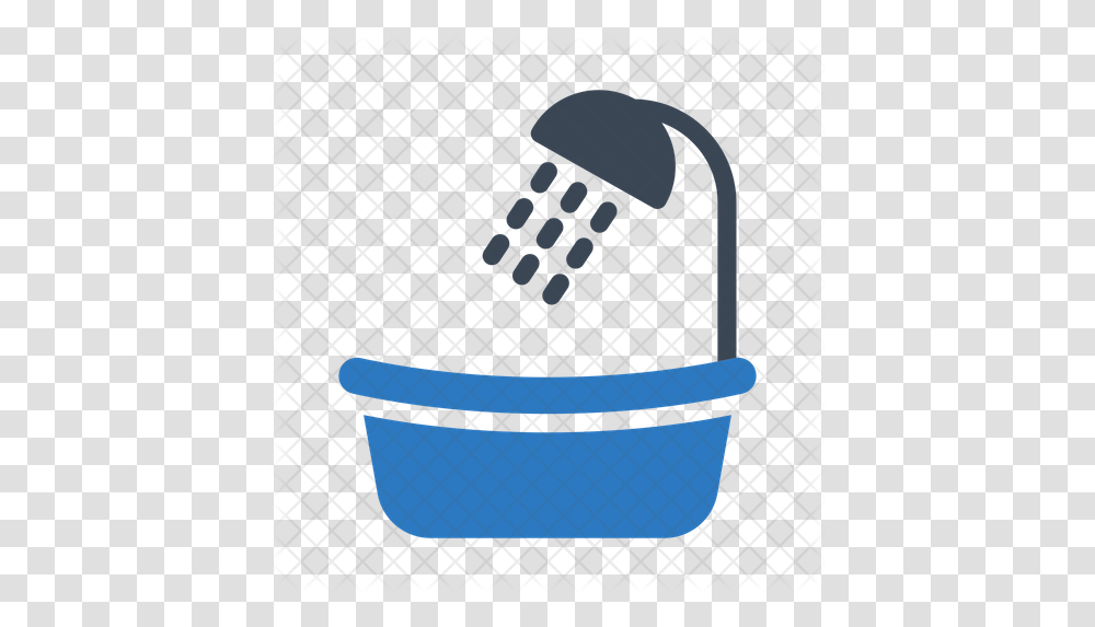 Bathtub Icon Illustration, Basket, Bucket, Shopping Basket, Crib Transparent Png