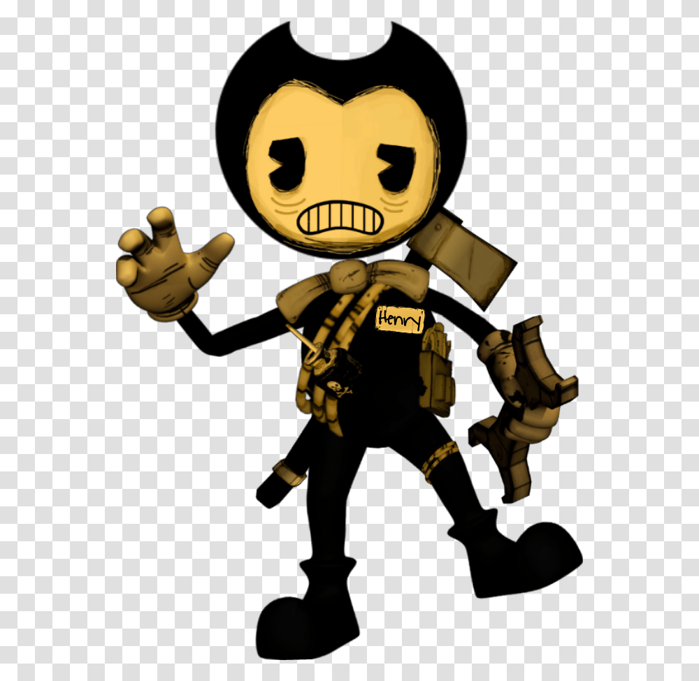 Batim Henry Is Bendy Theory Batim Henry Is Bendy, Person, Human, Toy, Costume Transparent Png