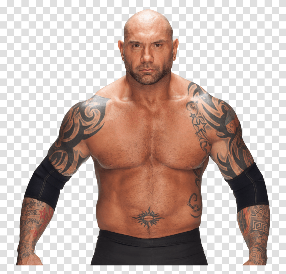 Batista Abs Image Batista, Skin, Person, Human, Tattoo Transparent Png