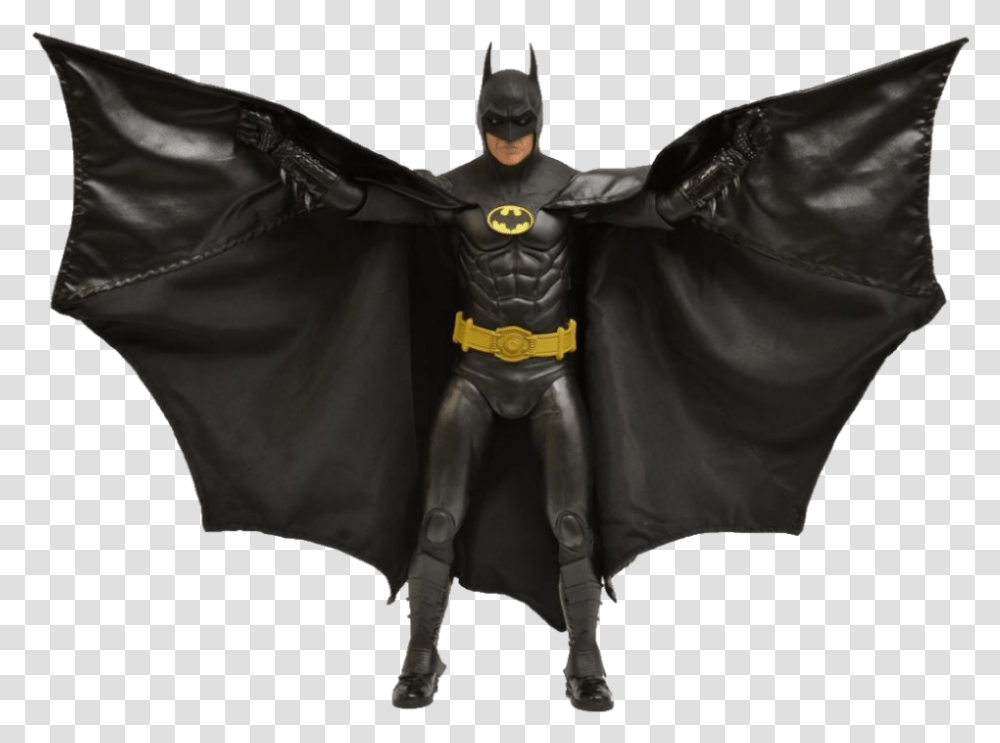 Batman 1989 Michael Keaton 14 Figure Batman Michael Keaton Capa, Apparel, Person, Human Transparent Png