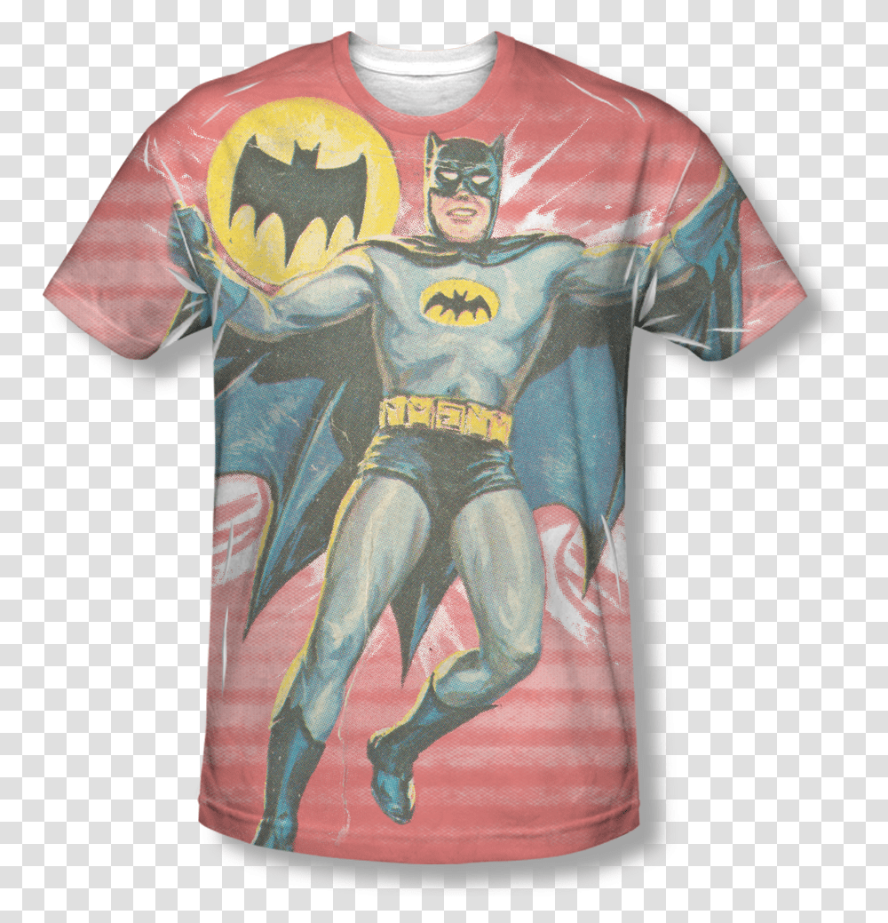 Batman 66 Wrong Question All Over T Shirt, Apparel, T-Shirt, Person Transparent Png