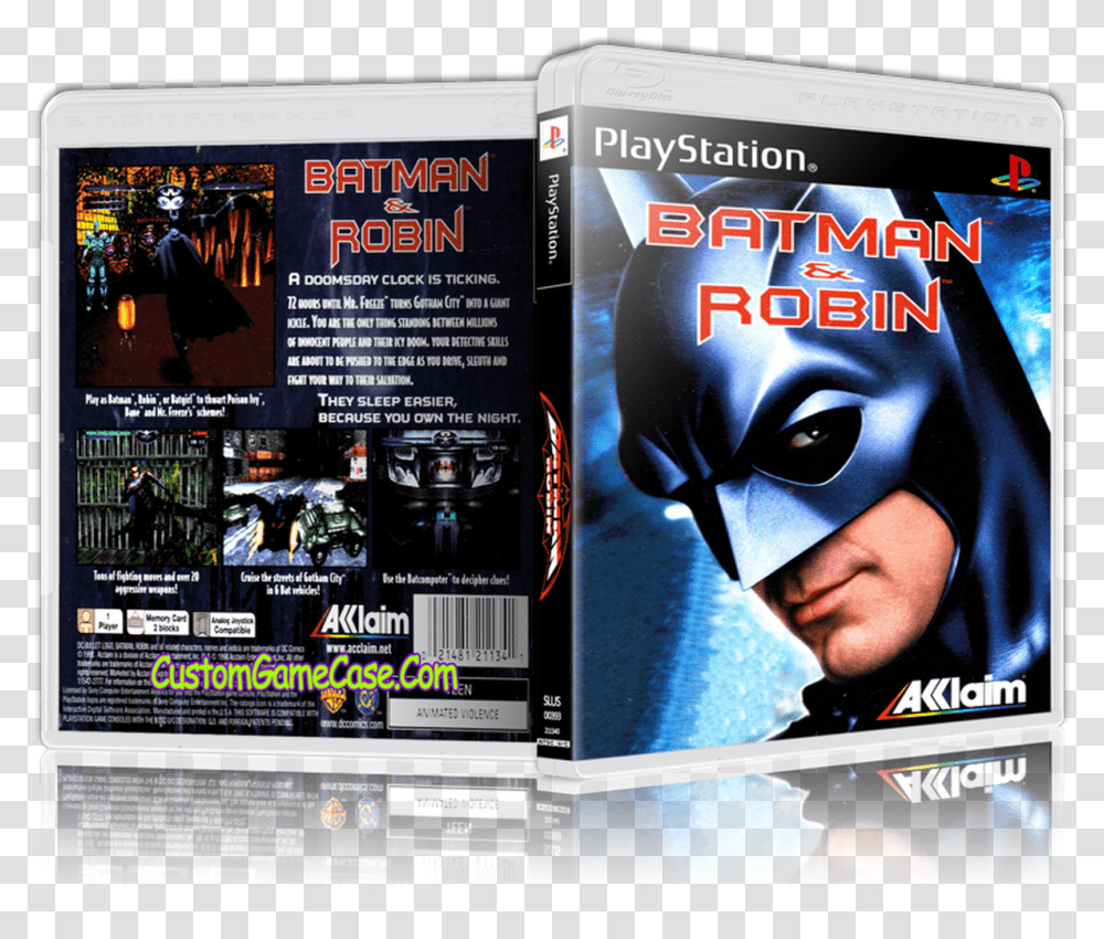 Batman Amp Robin Capa Batman And Robin, Disk, Dvd, Person, Human Transparent Png