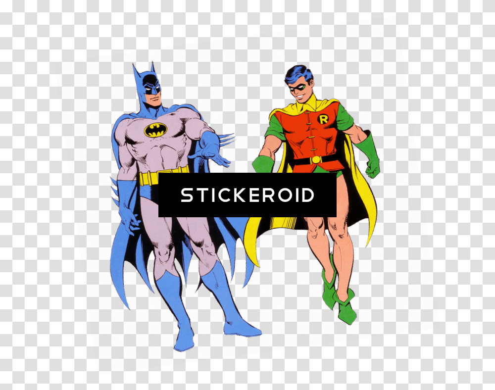 Batman And Robin Batman Amp Robin, Person, Human, Costume Transparent Png
