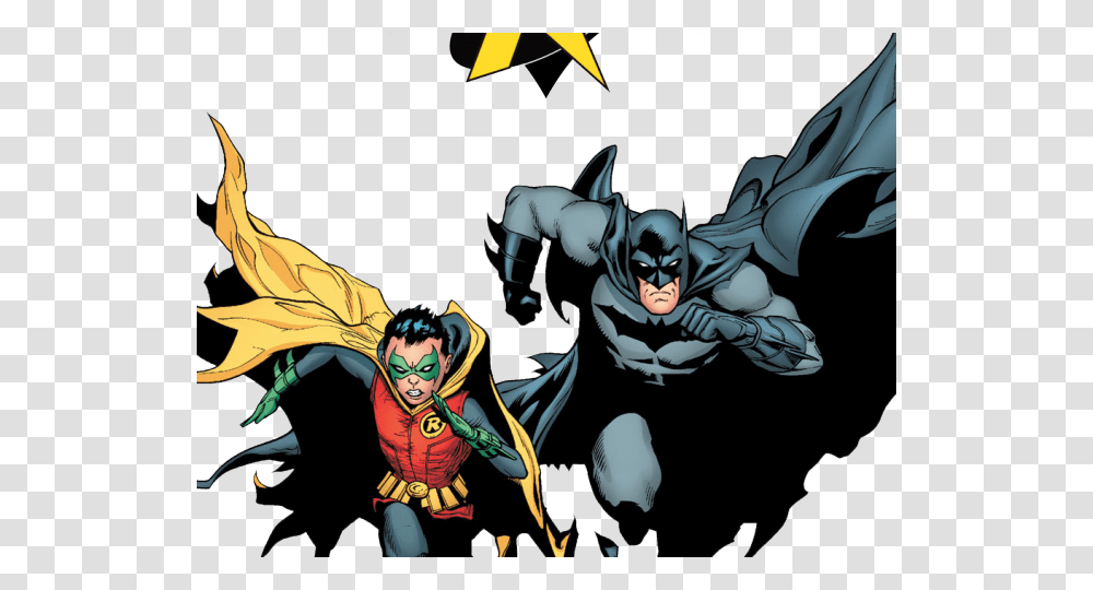 Batman And Robin Clipart Batman Robin Logo, Person, Human, Hand Transparent Png