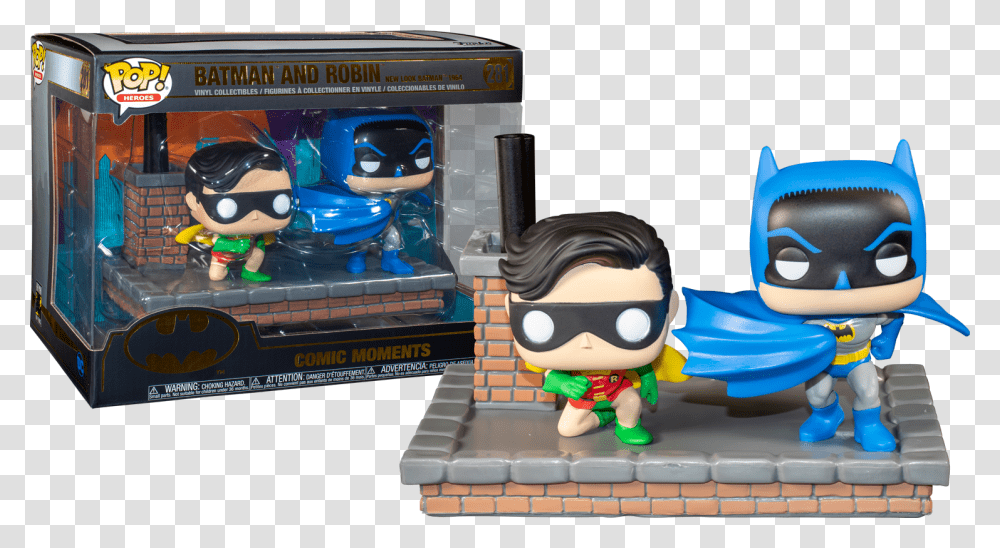 Batman And Robin Funko Pop, Toy, Arcade Game Machine, Figurine, Kart Transparent Png