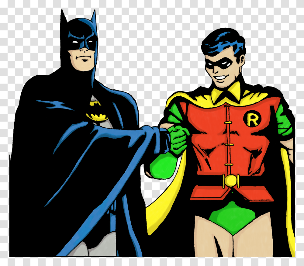 Batman And Robin, Person, Human, Poster, Advertisement Transparent Png